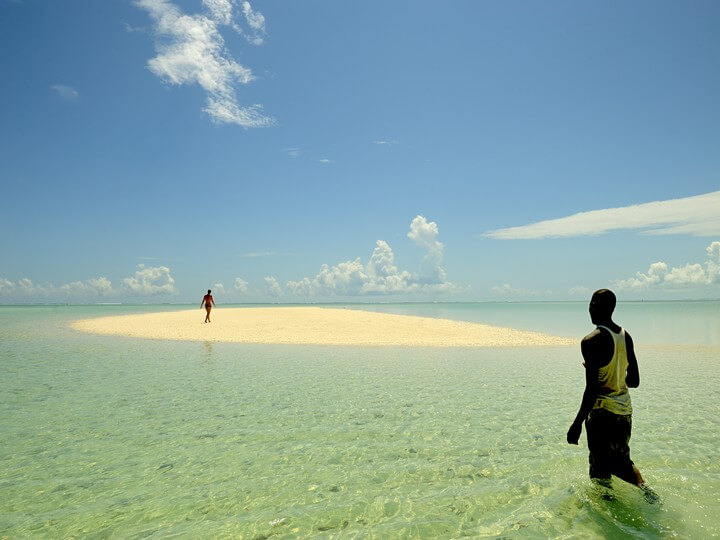 Zanzibar sea and beach