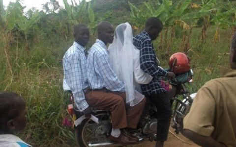 An African Wedding Entourage