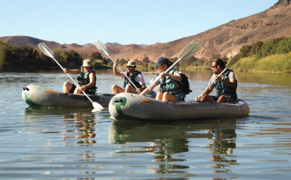 Places to Camp along the Orange River