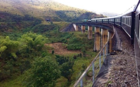 Travel Through Africa on a Steam Train