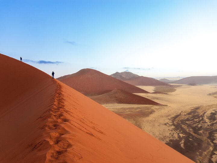 dunes of Namib desert