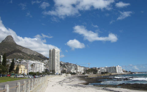 South Africa Cape Town Sea Point Promenade