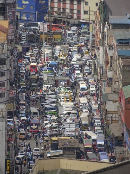 City Streets of Nairobi