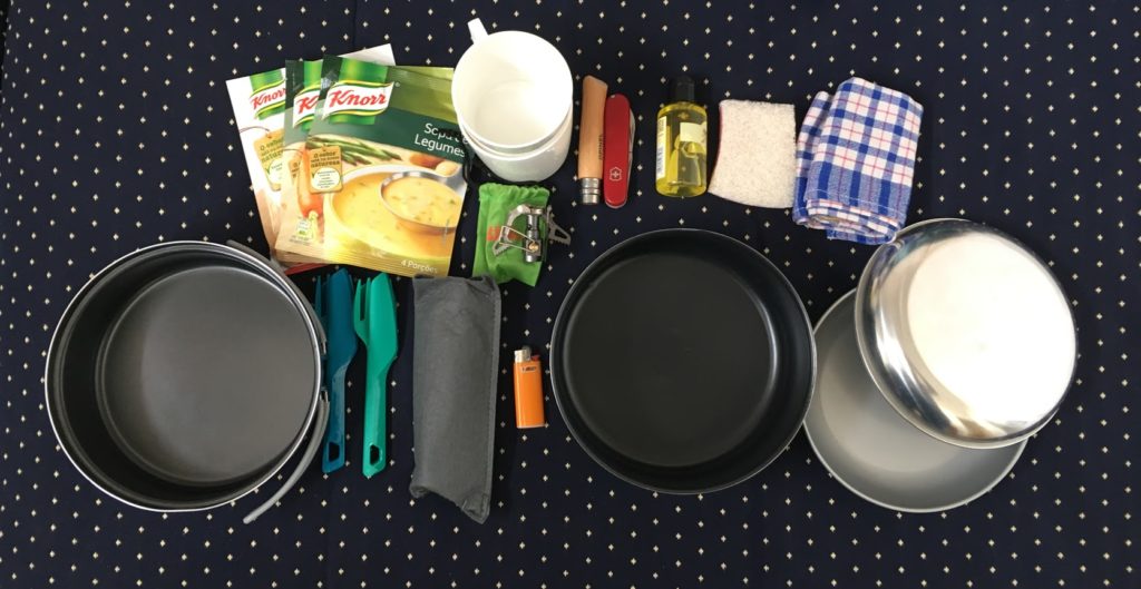 camping cooking supplies