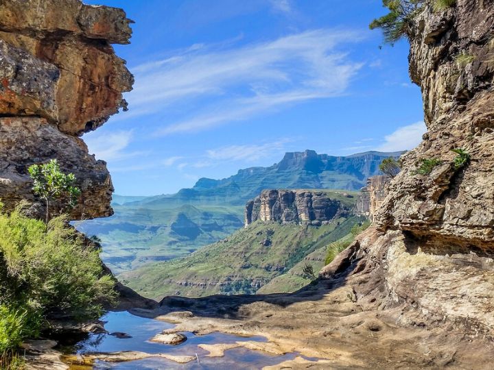 Hike Drakensberg South Africa